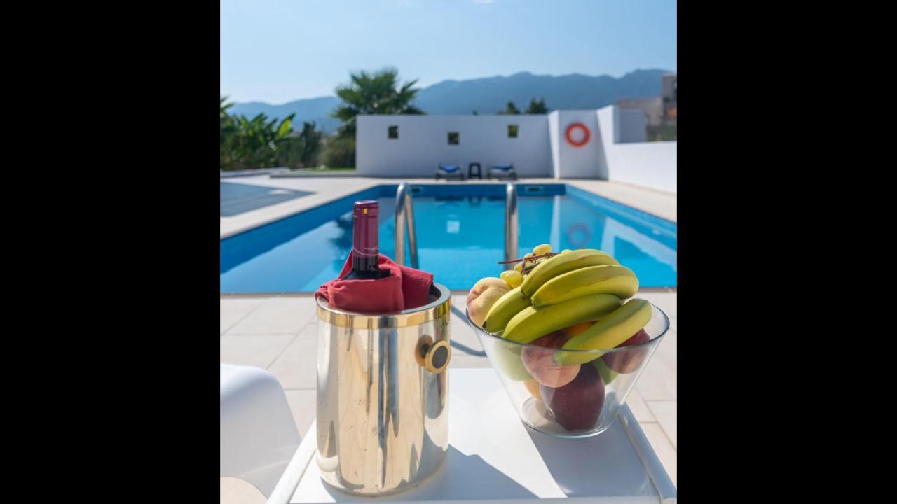 Xenos Villa 6 With A Private Pool Near The Sea Тігакі Екстер'єр фото