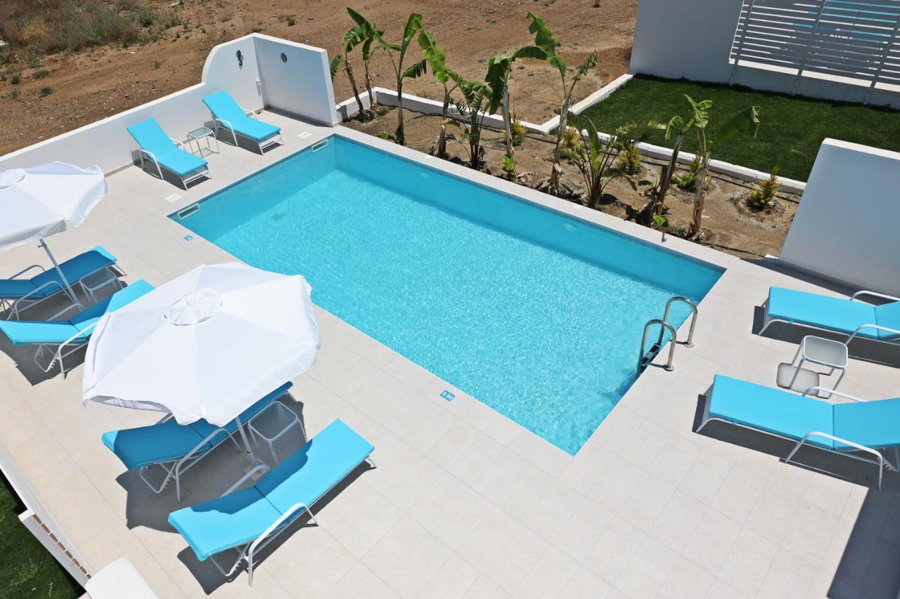 Xenos Villa 6 With A Private Pool Near The Sea Тігакі Екстер'єр фото