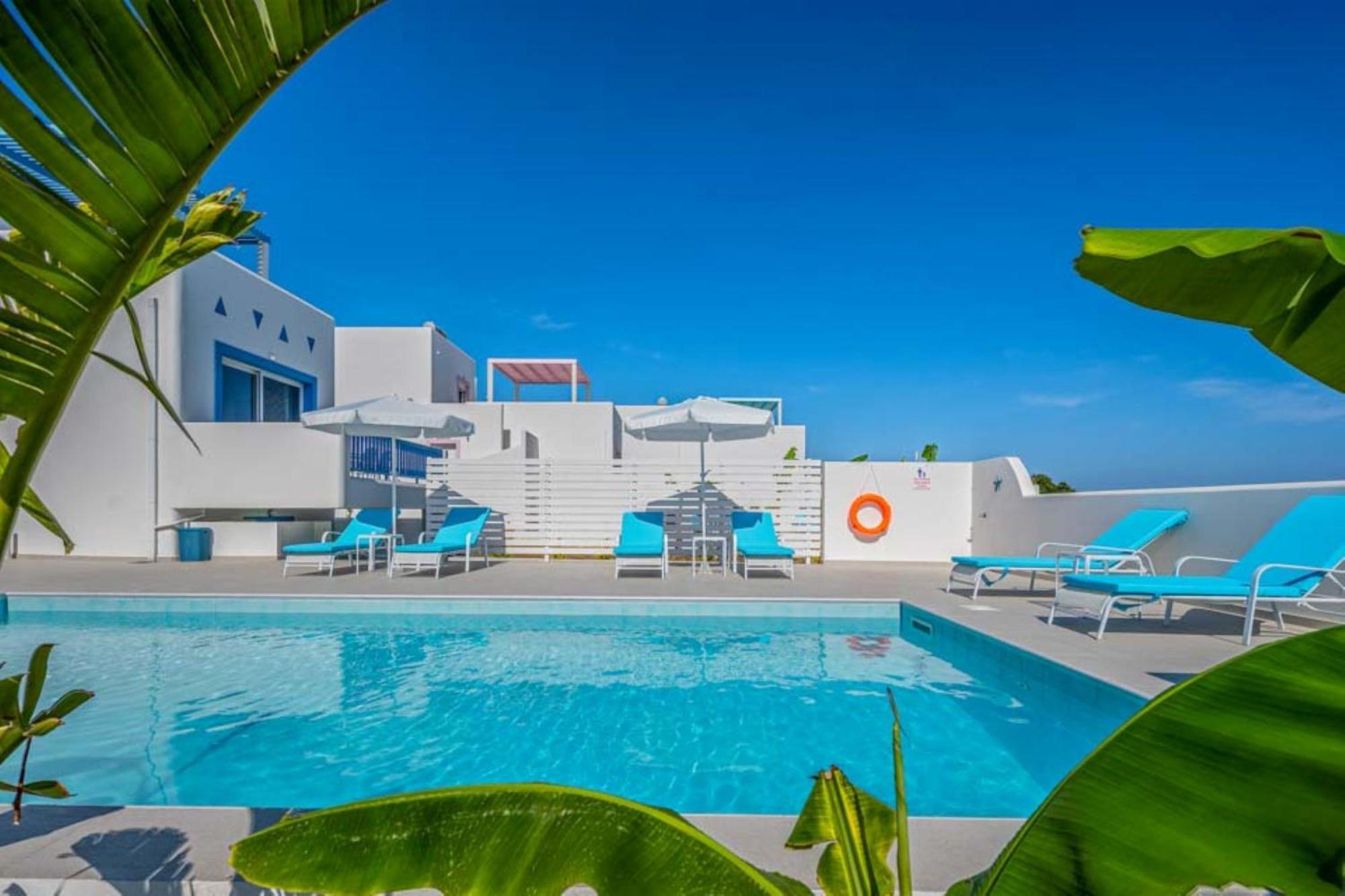 Xenos Villa 6 With A Private Pool Near The Sea Тігакі Екстер'єр фото
